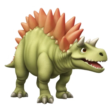 Stegosaurus sticker