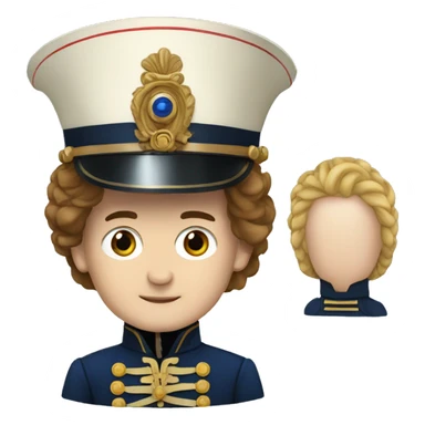 french napoléon with bugatti sticker