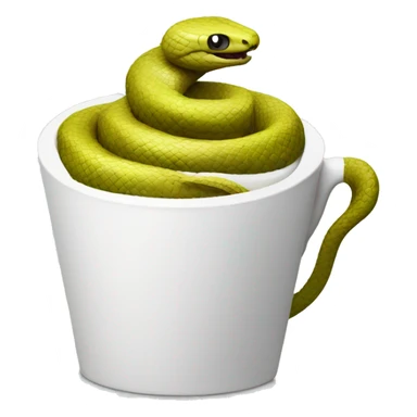 Symbol of pharmacy: the snake surrounding a cup sticker