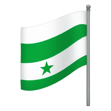 Green Syrian flag sticker