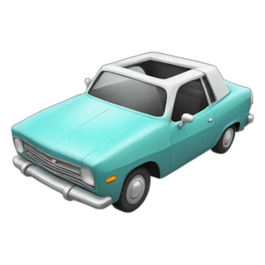 Gas pedal car sticker