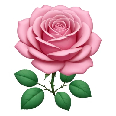 A 3D cartoon rose-pink women’s top with short sleeves, soft fabric texture, gentle lighting, isolated on plain background.negative: rose flower. sticker