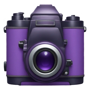 Purple camera  sticker
