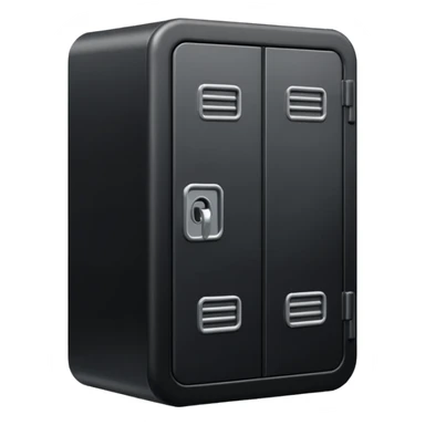 locker black sticker