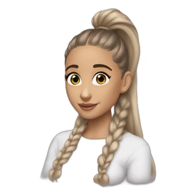 Ariana Grande realist sticker