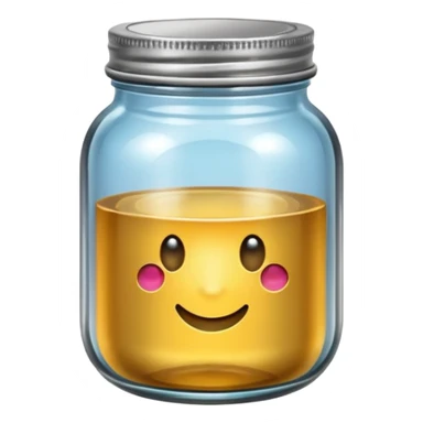 magnet in a jar sticker
