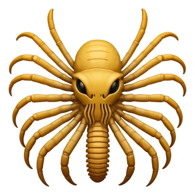 man with Facehugger sticker