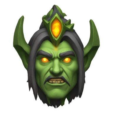 Horde Warlock Warcraft sticker