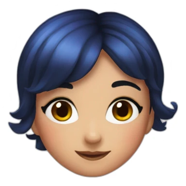 Marinette ladybug sticker