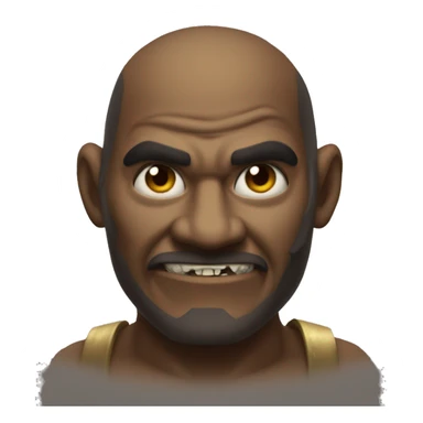 Genie war character of doom sticker