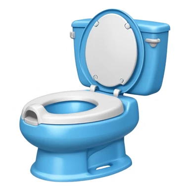 A potty trainer without a person on it sticker
