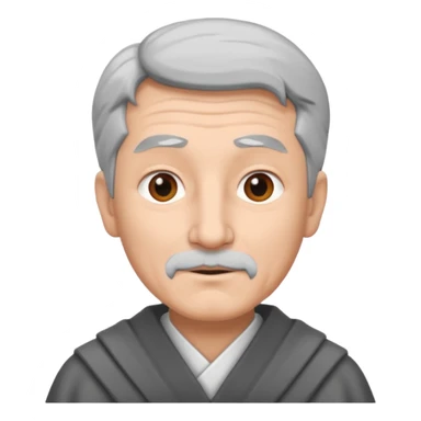 Wise man B&W sticker