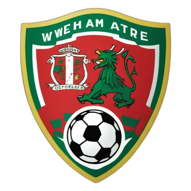 Wrexham AFC Logo sticker