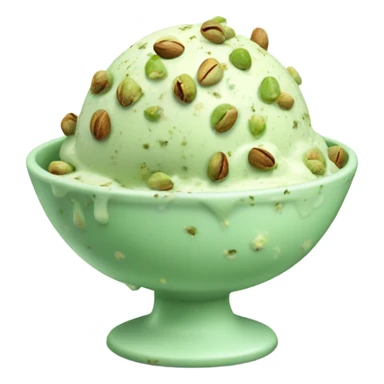 Pistachio ice cream  sticker