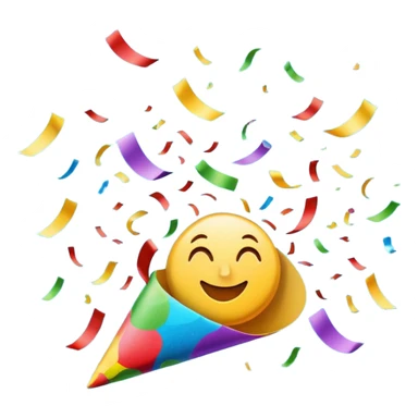 SUCCESS CONFETTI sticker