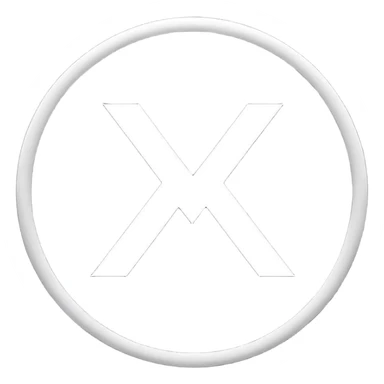 Black circle with “MB” written on in the middle of it. Nothing else sticker