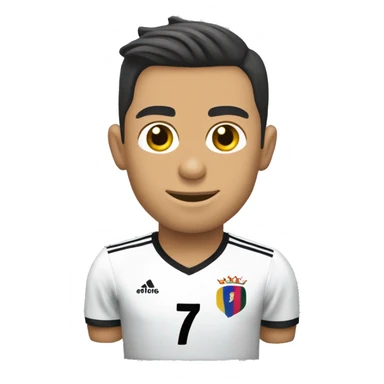 Cristiano ronaldo con la polera del colo colo sticker