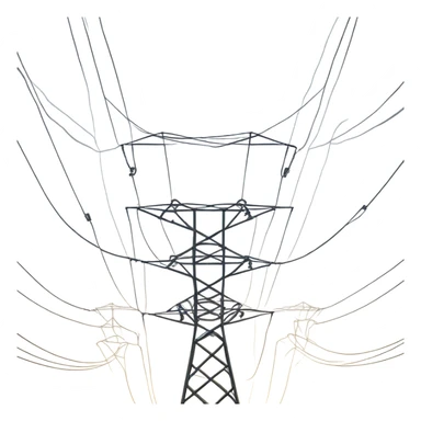 power line sticker