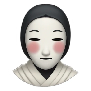 No face spirited away sticker