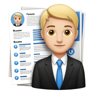 resume sticker