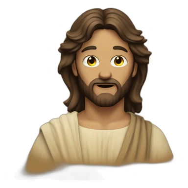 Jesus defeated Satan sticker