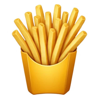 patatine fritte (giallo) sticker