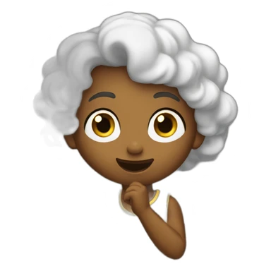 anjo cantando sticker