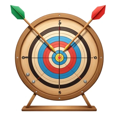 Archery bord  sticker