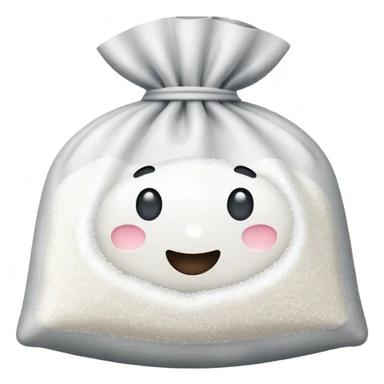 bag of sugar no face sticker