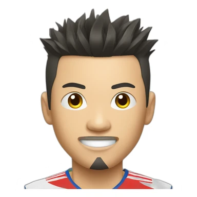 Lin dan play badminton sticker