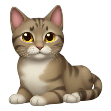 cat eith maidi sticker