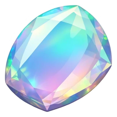 Opal stone edges sticker