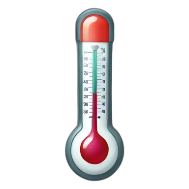 medical thermometer sticker