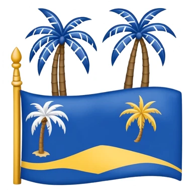 Make a emoji flag of Tokelau sticker