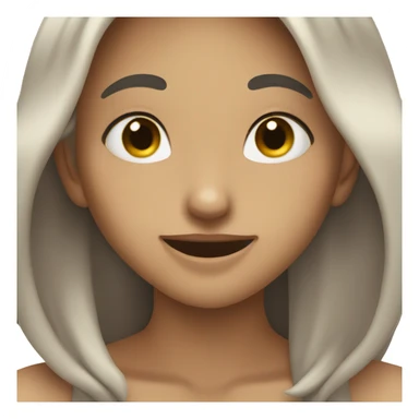 Shy women giggling aesthetic  sticker