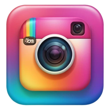Instagram icon sticker