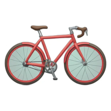 bicycle with human feet sticker