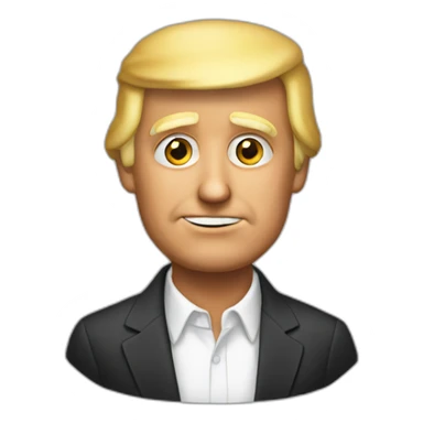 trump who writes sticker