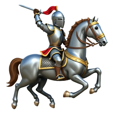 Medieval Cavalry sticker