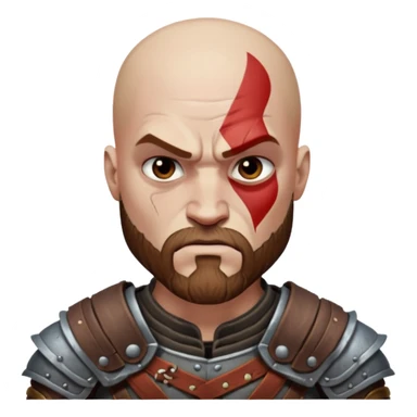 God of War Kratos sticker