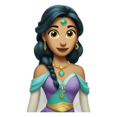 Princess Jasmine sticker