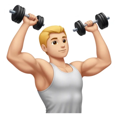 tricep extension sticker