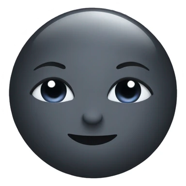 Black moon in love sticker