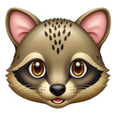 civet is salivating sticker