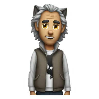 big bad wolf sticker