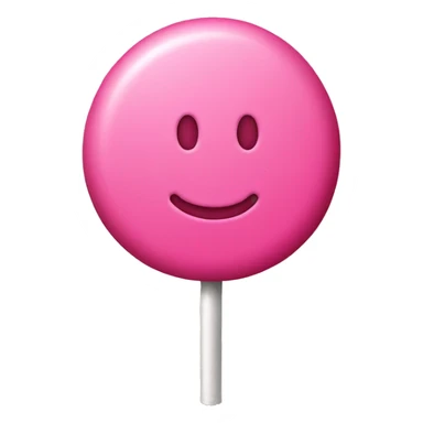 Pink lollipop  sticker