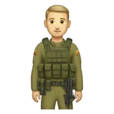 Ukrainian soldiers  sticker