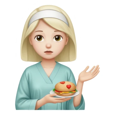 saying no to food sticker