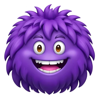 grimace large purple monster sticker