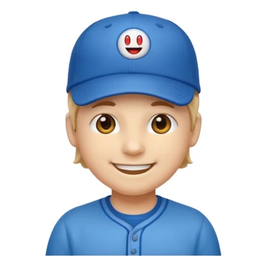 👌😁🧢 Combine these emojis and please, no body, just the head. as a sticker sticker
